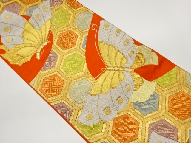 JAPANESE FUKURO OBI / WOVEN SAYAGATA